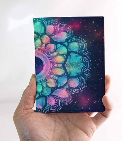 Beach Passport Holder for Travel Turquoise Sea Water PU Leather Passport Cover Wallet Cute Passport Card Holder for Women and Men