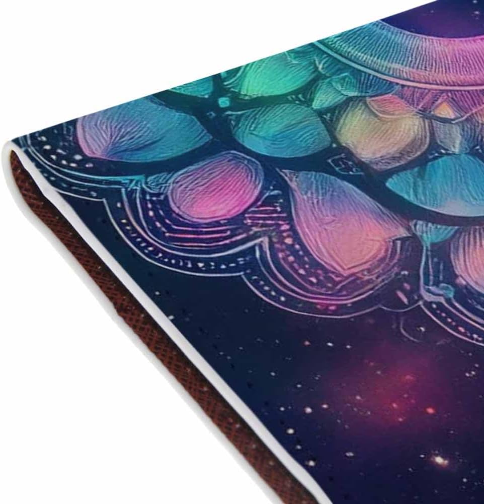 Beach Passport Holder for Travel Turquoise Sea Water PU Leather Passport Cover Wallet Cute Passport Card Holder for Women and Men