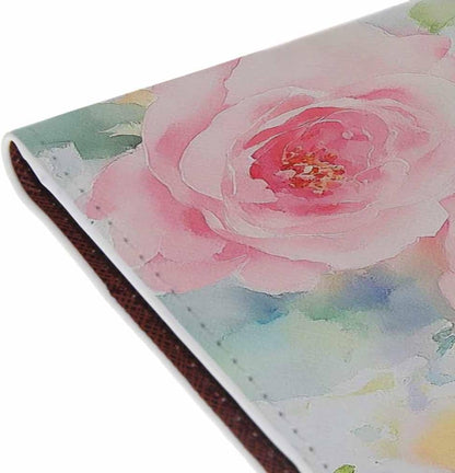 Beach Passport Holder for Travel Turquoise Sea Water PU Leather Passport Cover Wallet Cute Passport Card Holder for Women and Men