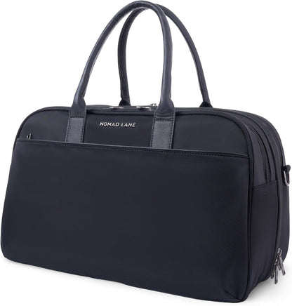 Carry-On Luggage Duffel Bag, Durable & Lightweight Suitcase. Bento Bag, Personal Item Weekender Travel Bag for Men & Women, Dune Khaki