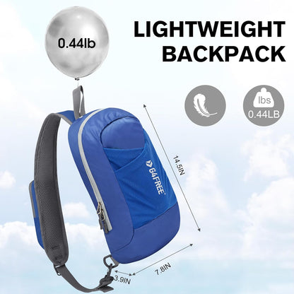 Sling Bag RFID Blocking Lightweight Crossbody Backpack Chest Shoulder Bag for Travel Sports Running | Durable Polyester Fabric, Sports, Running, Daily, Stay Organized, Adjustable Shoulder Straps, Lightweight Shoulder Bag