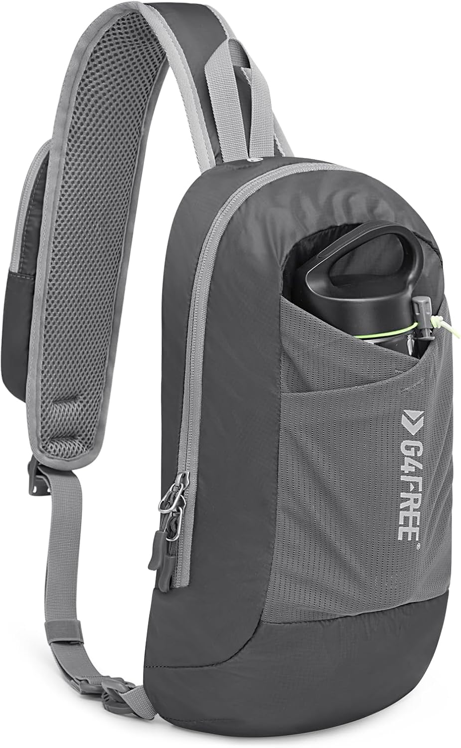 Sling Bag RFID Blocking Lightweight Crossbody Backpack Chest Shoulder Bag for Travel Sports Running | Durable Polyester Fabric, Sports, Running, Daily, Stay Organized, Adjustable Shoulder Straps, Lightweight Shoulder Bag