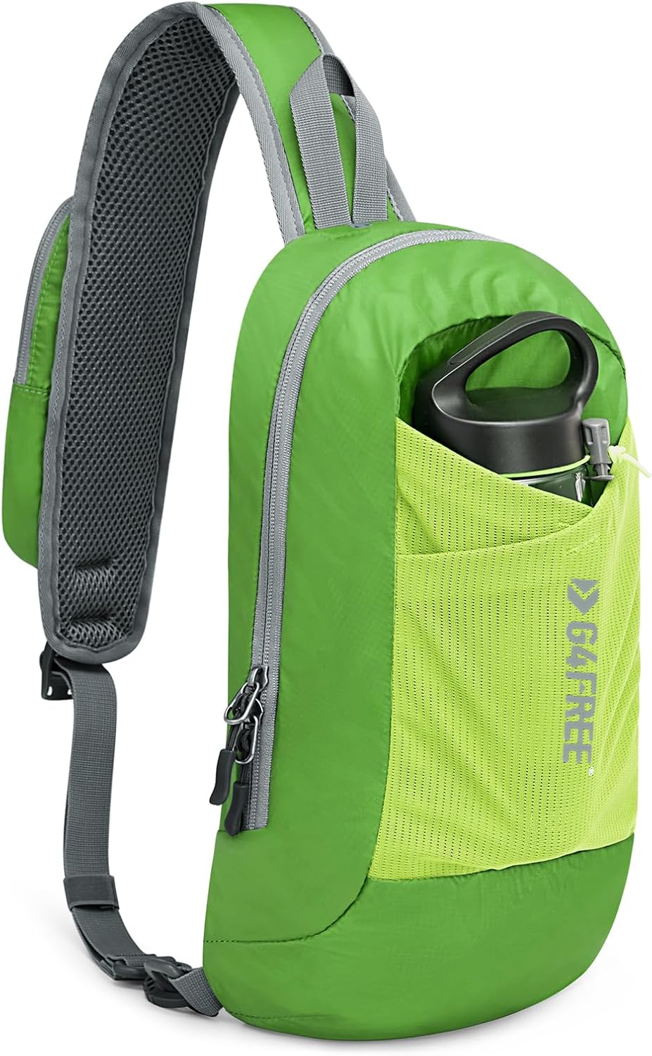 Sling Bag RFID Blocking Lightweight Crossbody Backpack Chest Shoulder Bag for Travel Sports Running | Durable Polyester Fabric, Sports, Running, Daily, Stay Organized, Adjustable Shoulder Straps, Lightweight Shoulder Bag