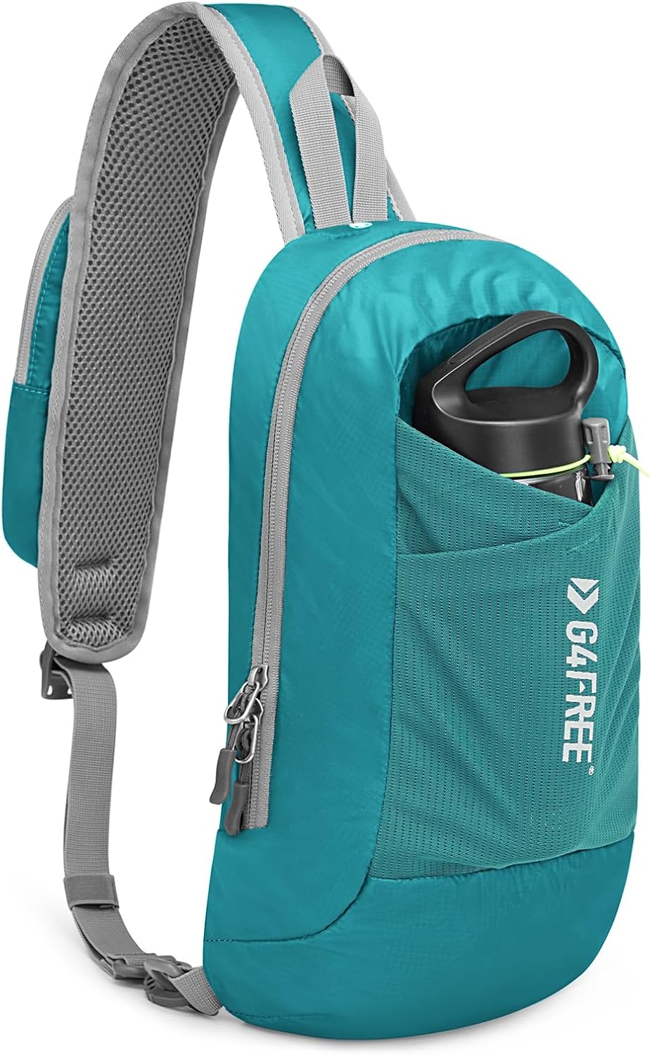 Sling Bag RFID Blocking Lightweight Crossbody Backpack Chest Shoulder Bag for Travel Sports Running | Durable Polyester Fabric, Sports, Running, Daily, Stay Organized, Adjustable Shoulder Straps, Lightweight Shoulder Bag
