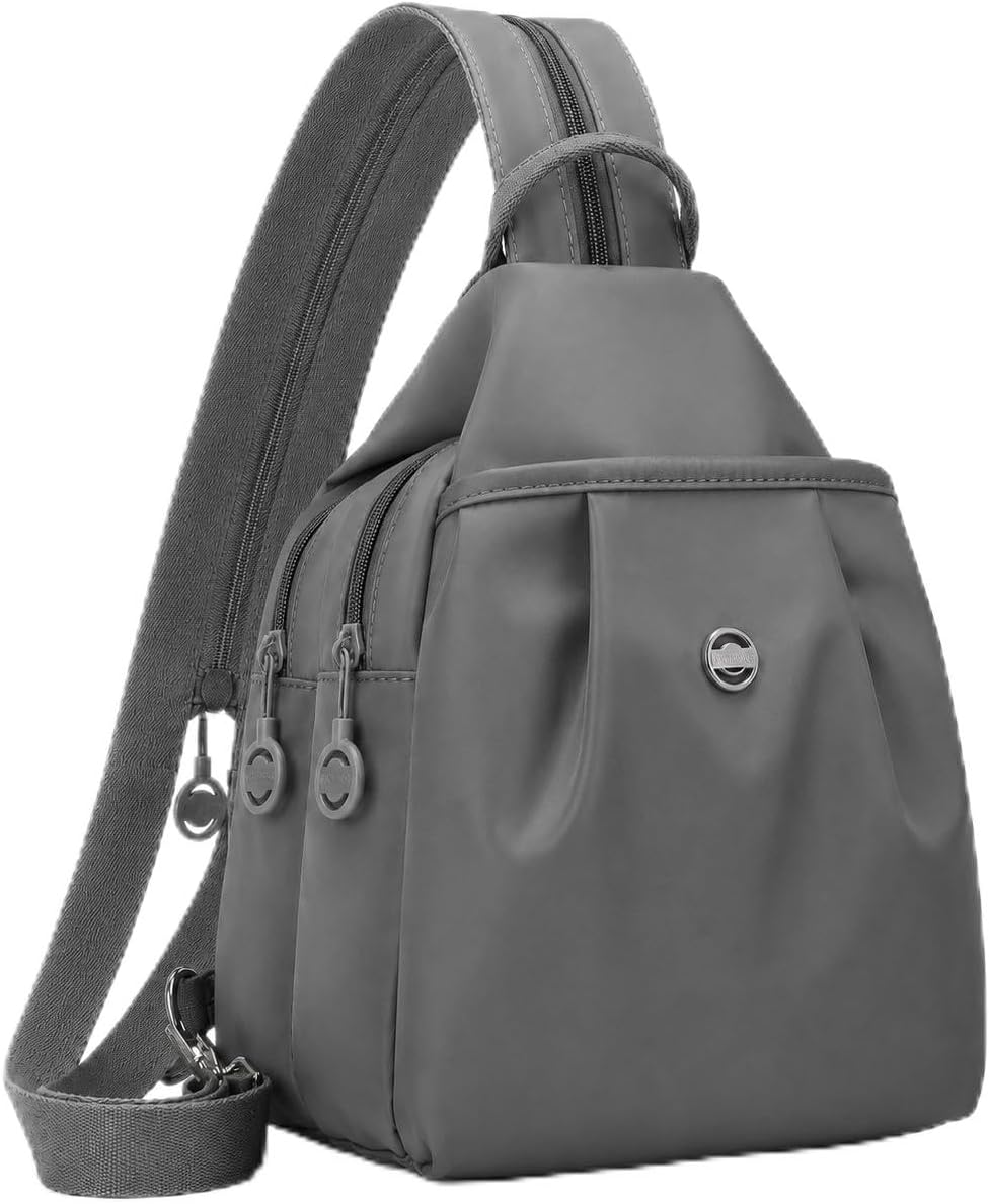 Sling Backpack for Women, Water-Resistant Crossbody Chest Bag for Travel, Work, Gym, Students & Daily Use