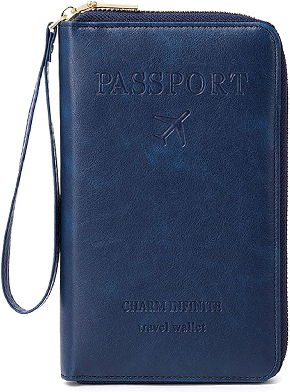 Multi-Function RFID Travel Passport Wallet with Phone Pocket - Ultimate Passport Holder for Women & Men | Holds Phones, Passports, Cash, Cards & Boarding Passes (Brown)