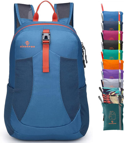 22L Lightweight Packable Hiking Backpack, Small Hiking Backpack Day Pack for Women Men Travel Camping Vacation