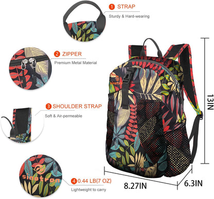 22L Lightweight Packable Hiking Backpack, Small Hiking Backpack Day Pack for Women Men Travel Camping Vacation