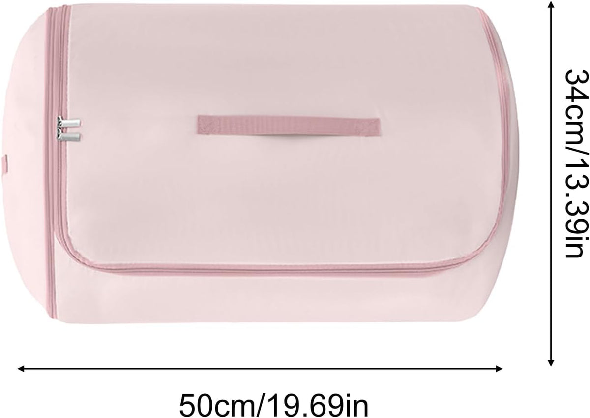 Roll Up Self Compression Organizer - Large Capacity Space Saving Self Compression Bag | Heavy Duty Cylindrical Compressible Moving Bags For Luggage Suitcase Backpack Closet Travel
