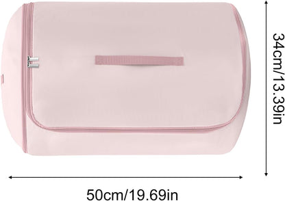 Roll Up Self Compression Organizer - Large Capacity Space Saving Self Compression Bag | Heavy Duty Cylindrical Compressible Moving Bags For Luggage Suitcase Backpack Closet Travel