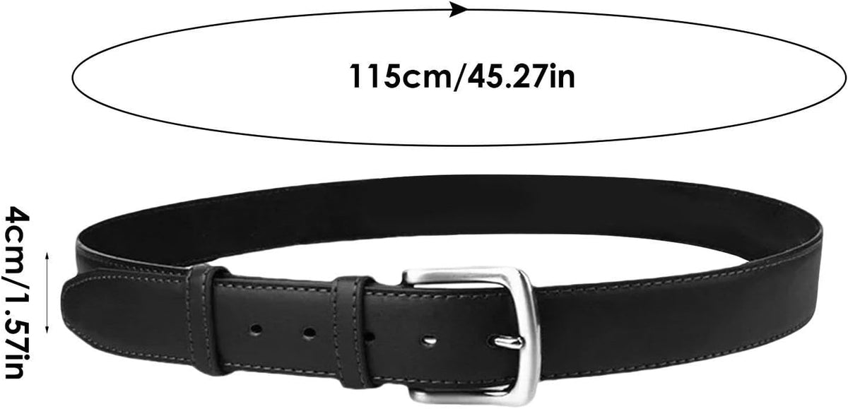 Money Belt Covert Anti-Theft Zippered PU Adjustable | Travel Security Belt for Travel, Driving, Hiking, Shopping, Commuting, Outdoor Activities, Vacation, Festivals, Camping