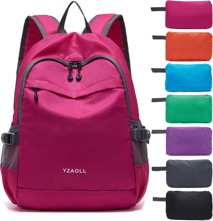 Hiking Backpack 20L Packable Packable Lightweight Day Pack for Women & Men | Lightweight no heavy burden,Travel,waterproof essential for sports,foldable storage, small,Suitable for all ages 12 and above