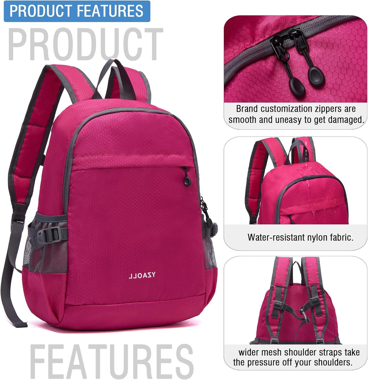 Hiking Backpack 20L Packable Packable Lightweight Day Pack for Women & Men | Lightweight no heavy burden,Travel,waterproof essential for sports,foldable storage, small,Suitable for all ages 12 and above