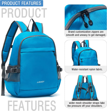 Hiking Backpack 20L Packable Packable Lightweight Day Pack for Women & Men | Lightweight no heavy burden,Travel,waterproof essential for sports,foldable storage, small,Suitable for all ages 12 and above