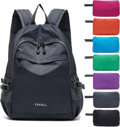 Hiking Backpack 20L Packable Packable Lightweight Day Pack for Women & Men | Lightweight no heavy burden,Travel,waterproof essential for sports,foldable storage, small,Suitable for all ages 12 and above