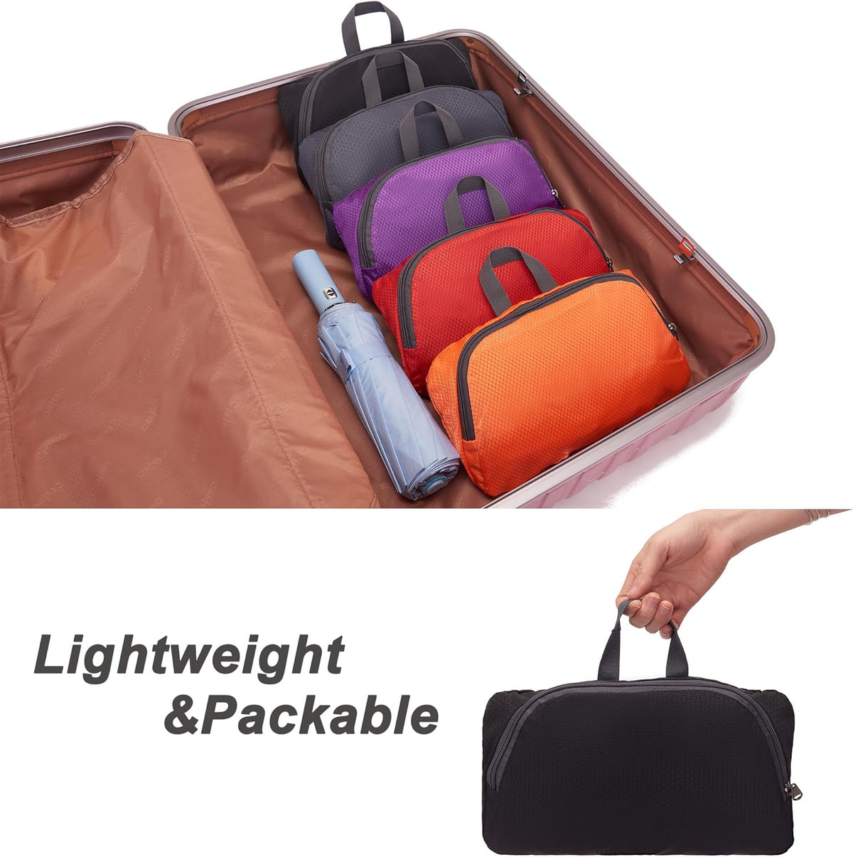 Hiking Backpack 20L Packable Packable Lightweight Day Pack for Women & Men | Lightweight no heavy burden,Travel,waterproof essential for sports,foldable storage, small,Suitable for all ages 12 and above