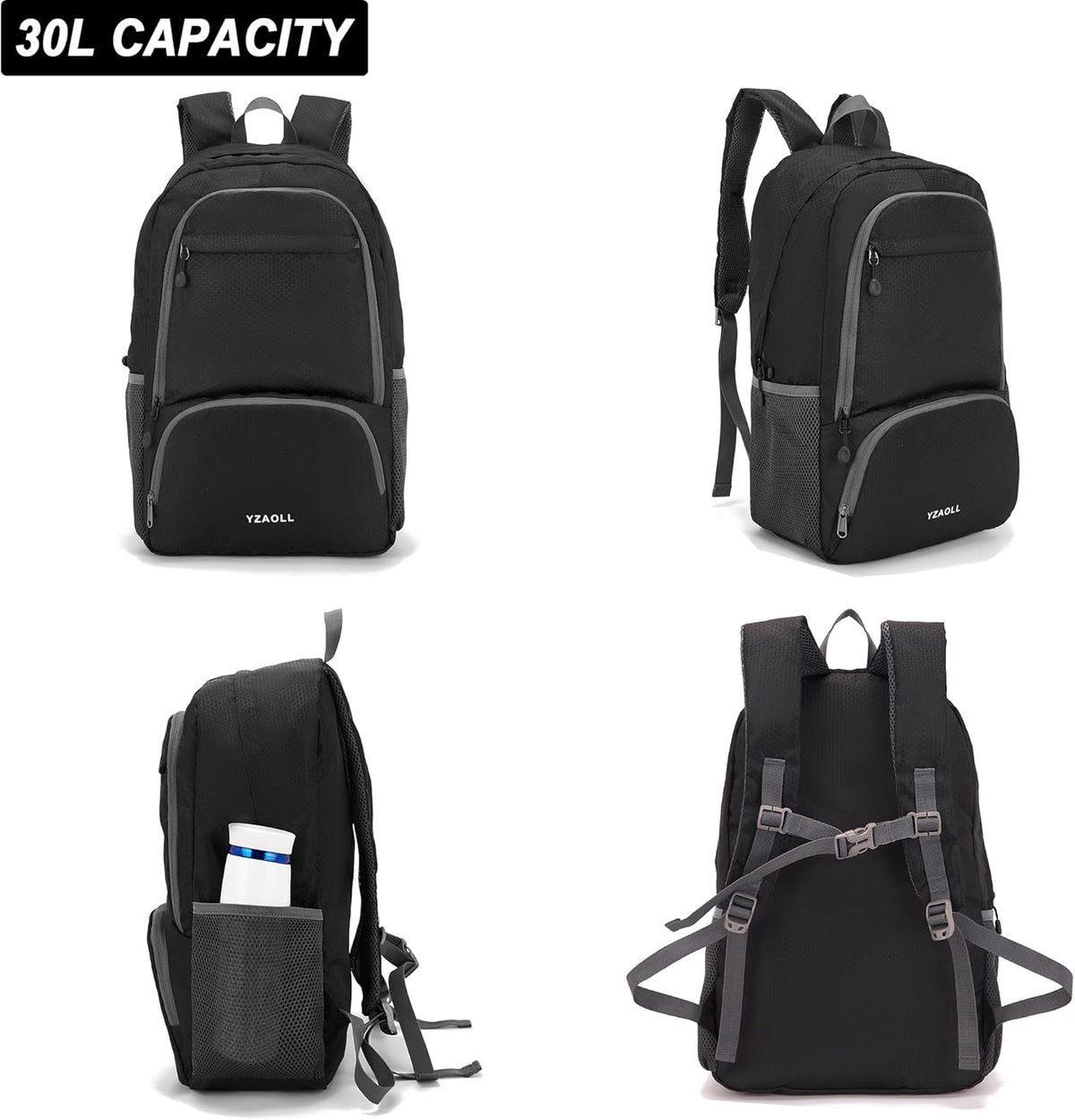 Hiking Backpack 20L Packable Packable Lightweight Day Pack for Women & Men | Lightweight no heavy burden,Travel,waterproof essential for sports,foldable storage, small,Suitable for all ages 12 and above