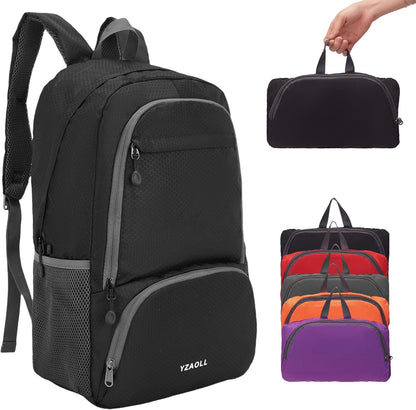 Hiking Backpack 20L Packable Packable Lightweight Day Pack for Women & Men | Lightweight no heavy burden,Travel,waterproof essential for sports,foldable storage, small,Suitable for all ages 12 and above