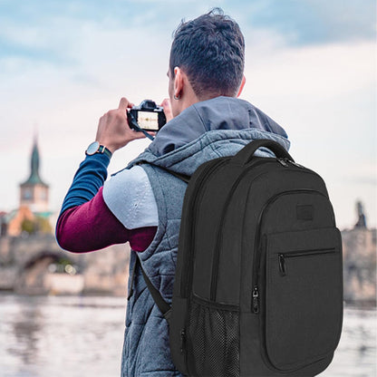 Travel Backpack for Women, Expandable 15.6 inch Laptop Backpack | Anti Theft Computer Bag, Water Resistant Material, 29.5 - 36.8L, College, Business, Gift for Adults, Light Purple