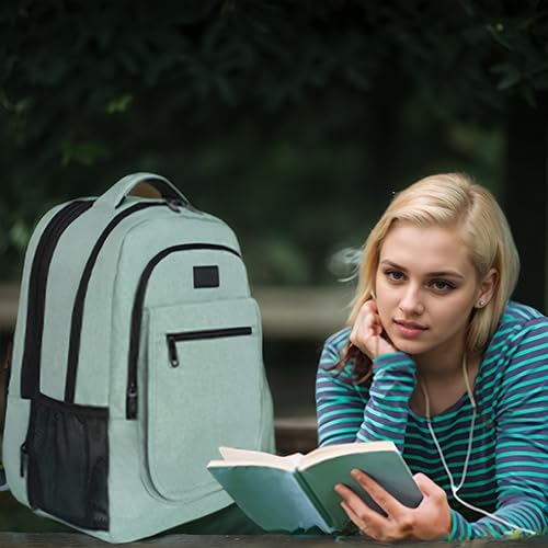 Travel Backpack for Women, Expandable 15.6 inch Laptop Backpack | Anti Theft Computer Bag, Water Resistant Material, 29.5 - 36.8L, College, Business, Gift for Adults, Light Purple