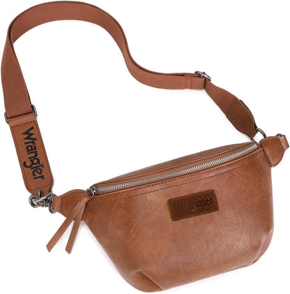 Large Fanny Packs for Women Waist Bag Travel Belt Bags Crossbody Sling Purse
