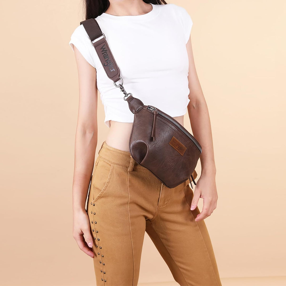 Large Fanny Packs for Women Waist Bag Travel Belt Bags Crossbody Sling Purse