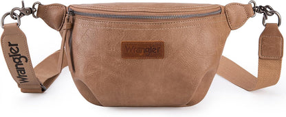 Large Fanny Packs for Women Waist Bag Travel Belt Bags Crossbody Sling Purse