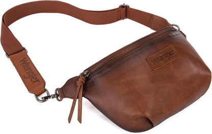 Large Fanny Packs for Women Waist Bag Travel Belt Bags Crossbody Sling Purse