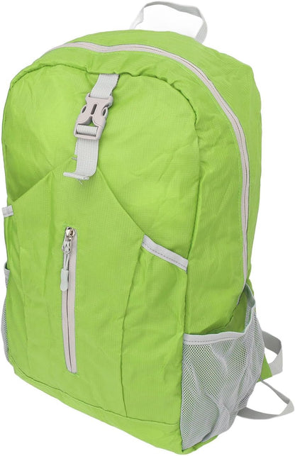 Packable Backpack, Lightweight Foldable Travel Backpack in Oxford Cloth, 210g Daypack with Spacious Storage and Pocket Pack Design for Hiking Camping Travel Adults (Green)
