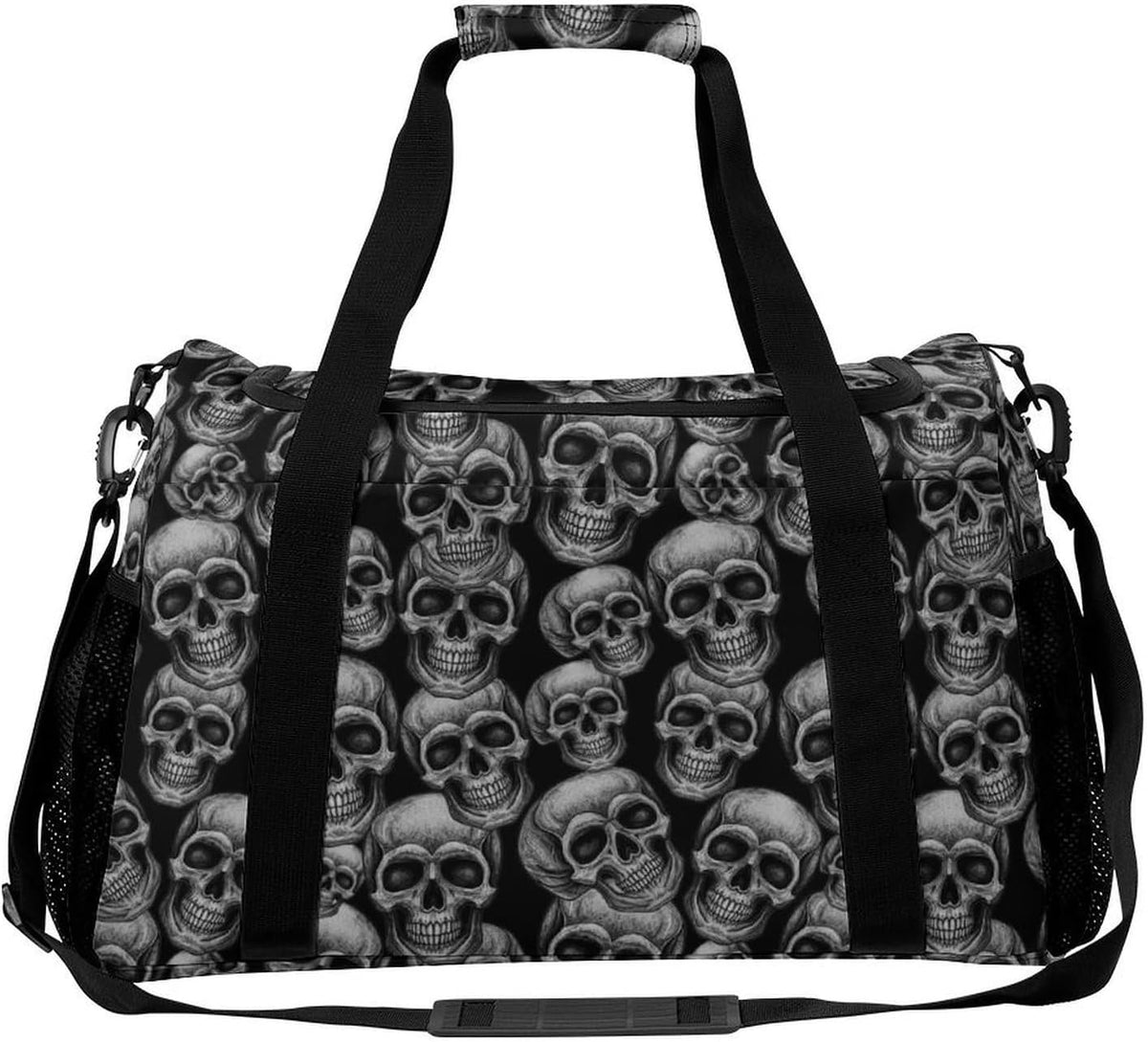 Lightweight Weekender Overnight Bag Foldable Travel Duffel Tote Bag Carry On for Women Gym Luggage