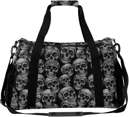Lightweight Weekender Overnight Bag Foldable Travel Duffel Tote Bag Carry On for Women Gym Luggage