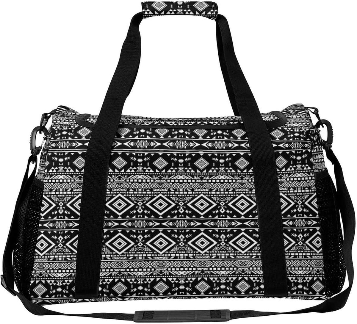 Lightweight Weekender Overnight Bag Foldable Travel Duffel Tote Bag Carry On for Women Gym Luggage