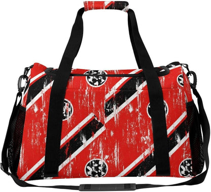 Lightweight Weekender Overnight Bag Foldable Travel Duffel Tote Bag Carry On for Women Gym Luggage