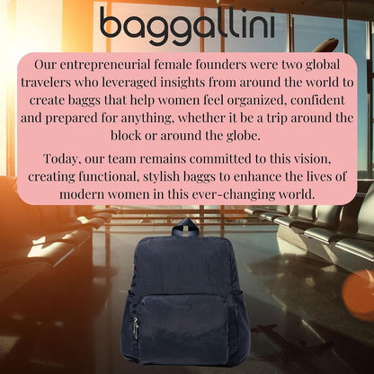 Women's Carryall Packable Backpack, Black