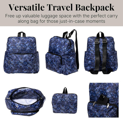 Women's Carryall Packable Backpack, Black