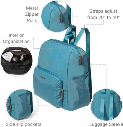 Women's Carryall Packable Backpack, Black