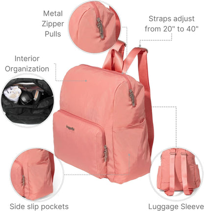 Women's Carryall Packable Backpack, Black