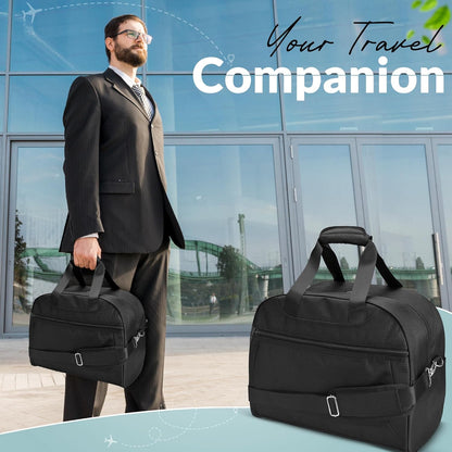 Personal Item Carry-On bag for Airlines Underseat Boarding Luggage Shoulder Nylon Duffel Bag