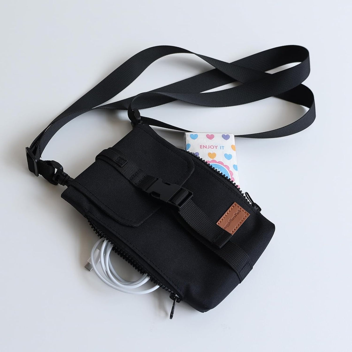 Lightweight Mini Crossbody Bags Cell Phone Shoulder Bag Small Purse for Outside Travel Jogging