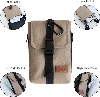 Lightweight Mini Crossbody Bags Cell Phone Shoulder Bag Small Purse for Outside Travel Jogging