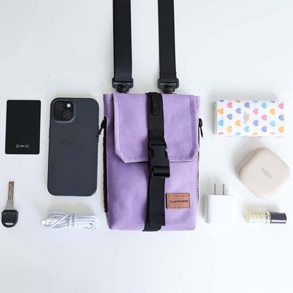 Lightweight Mini Crossbody Bags Cell Phone Shoulder Bag Small Purse for Outside Travel Jogging