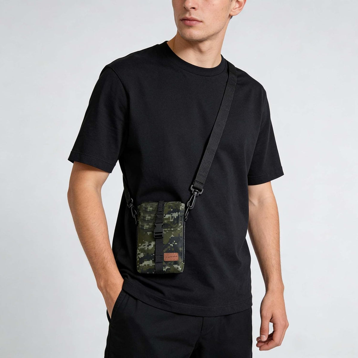 Lightweight Mini Crossbody Bags Cell Phone Shoulder Bag Small Purse for Outside Travel Jogging