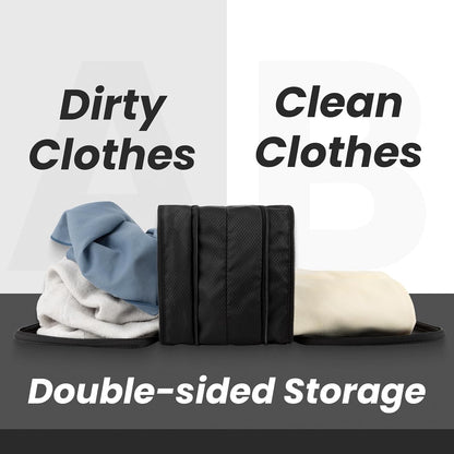 Double-sided Storage Compression Packing Cube, Expandable Suitcase Organizer Bag for Travel Essentials