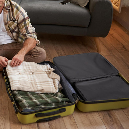 Double-sided Storage Compression Packing Cube, Expandable Suitcase Organizer Bag for Travel Essentials