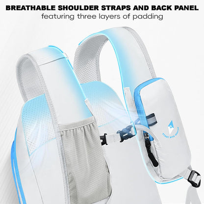 Seektop 15L Small Lightweight Hiking Backpack for Men Women Foldable Packable UltraLight Daypack for Travel Daily Outdoor