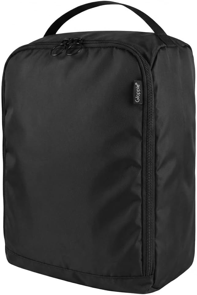 Shoe Bags for Travel - Portable Shoes Storage Bag, Shoe Pouch, Shoe Packing Cubes for Men Women - Classic Black