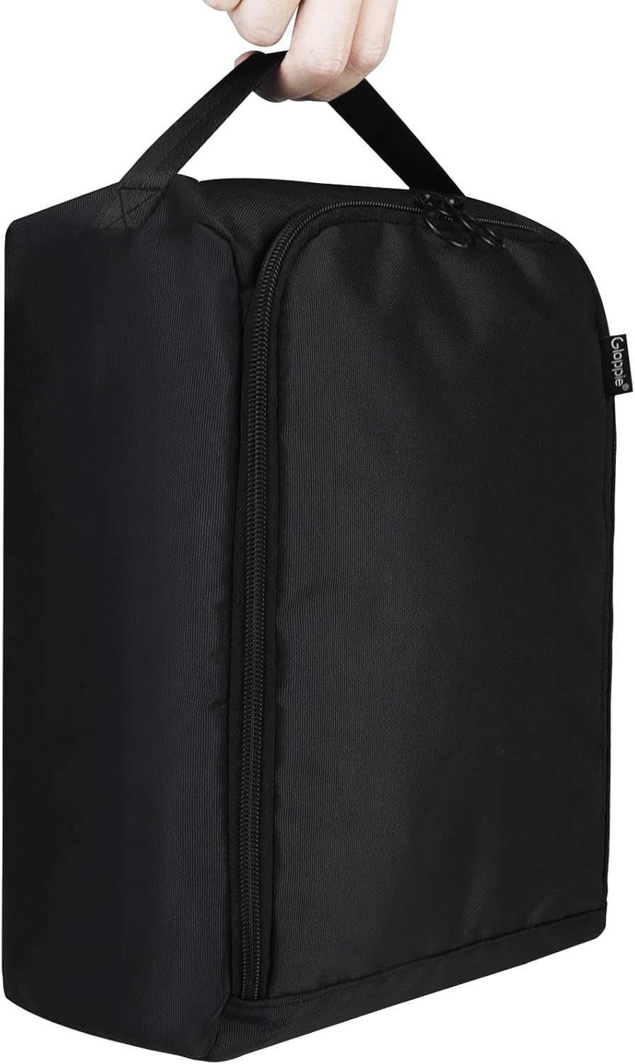 Shoe Bags for Travel - Portable Shoes Storage Bag, Shoe Pouch, Shoe Packing Cubes for Men Women - Classic Black