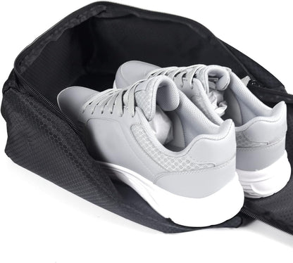 Shoe Bags for Travel - Portable Shoes Storage Bag, Shoe Pouch, Shoe Packing Cubes for Men Women - Classic Black