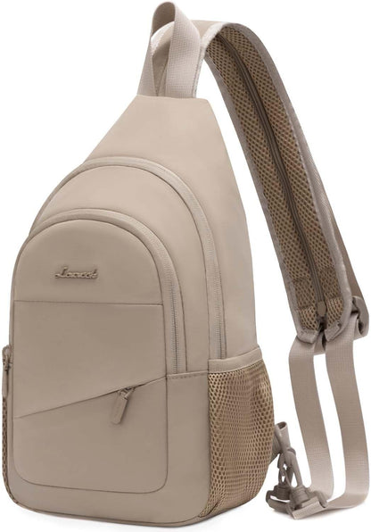 Sling Backpack for Women, Convertible Crossbody, Small Diaper Bag, Water-Resistant Hiking Daypack, Travel Shoulder Chest Bag
