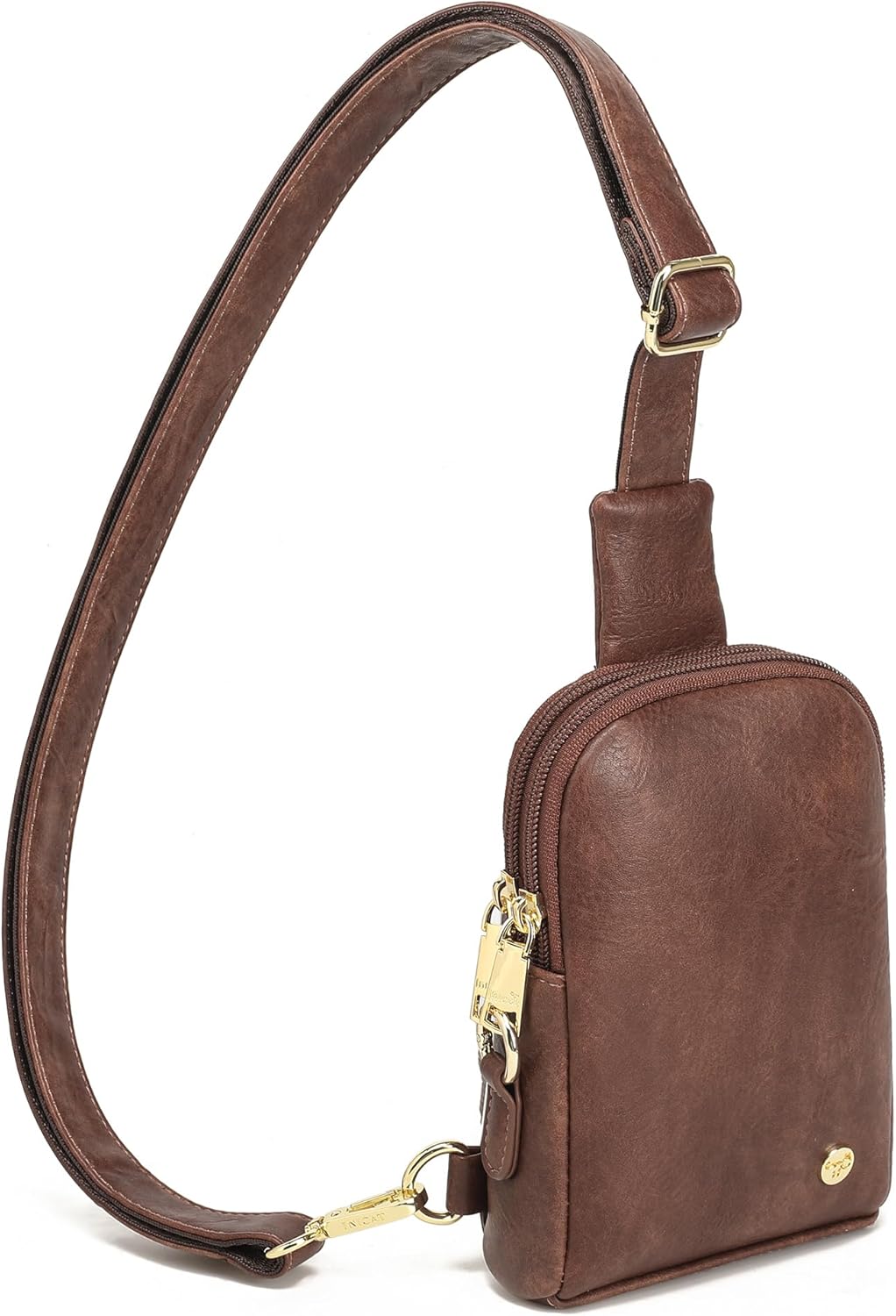 Touchscreen Crossbody Phone Purse, Small Sling Bag for Women | Back touchscreen window for phone access, RFID card slots,anti-theft buckle for travel & everyday use.
